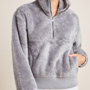 Anthropologie fleece sweater!